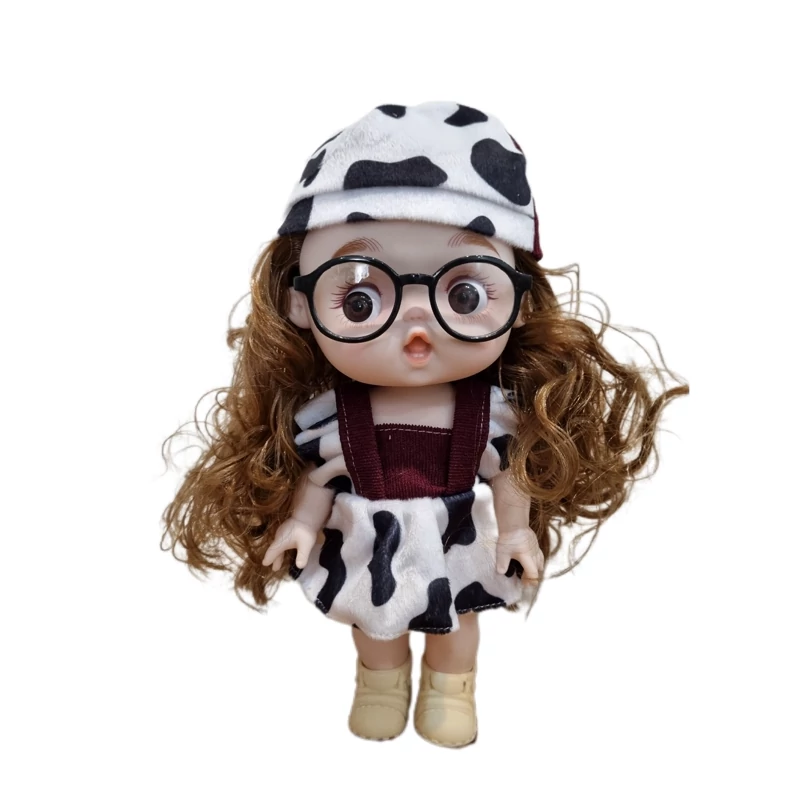 عروسک کره ای موزیکال با نمک با لباس و کلاه جذاب